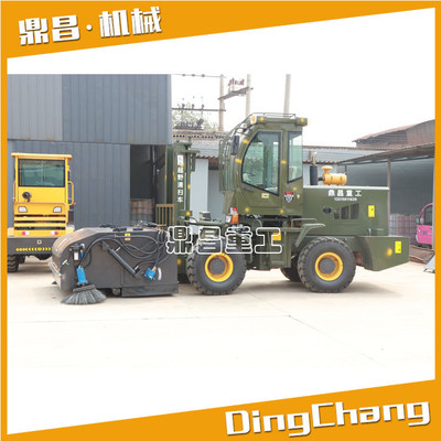 渣土路面清扫车沙石清扫机清扫吸尘车道路清扫车扫路机图3