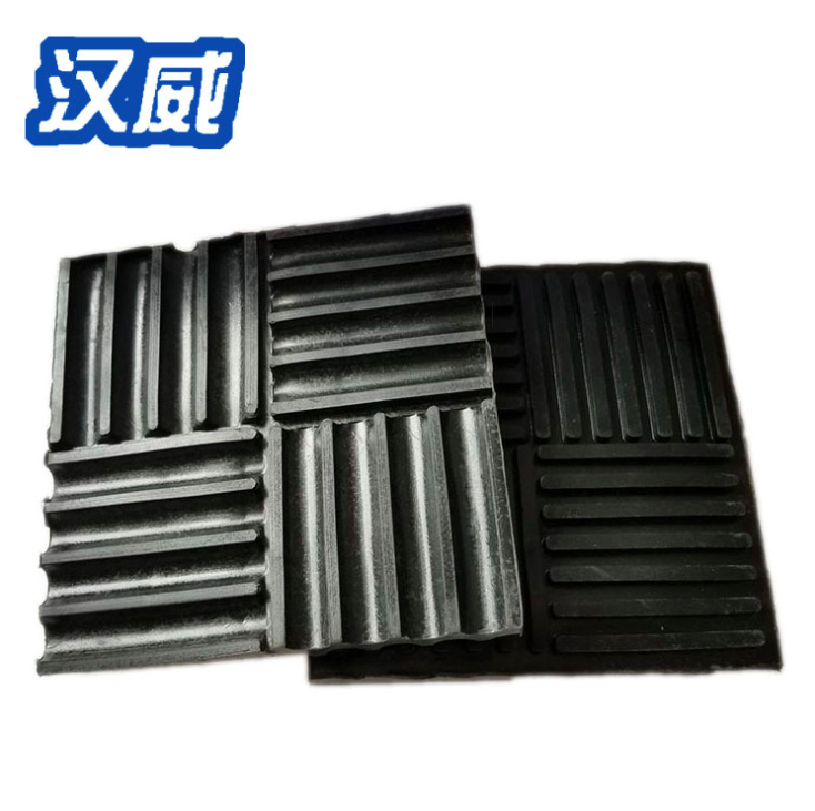 橡胶减震垫 方形长方形橡胶减震垫 供应空调外机橡胶减振垫