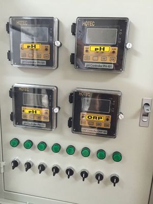 台湾hotec工业在线PH分析仪合泰ph-101控制器仪表PH酸度计仪套装图2