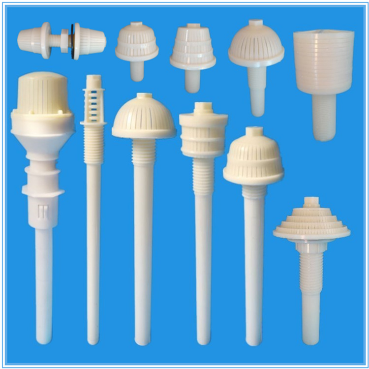 ABS工程塑料短柄长柄滤头滤帽 污水处理过滤器用伞形塔型排水帽