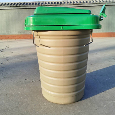 地埋式垃圾桶厂家批发120升地埋垃圾桶抗低温脚踩式地下垃圾桶