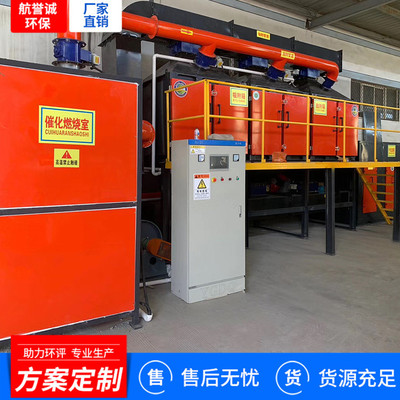 活性炭吸附催化燃烧器 rco有机催化燃烧炉喷漆废气催化处理设备图2
