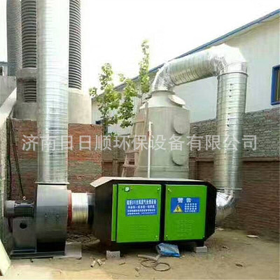 现货10000风量喷漆专用环保设备 废漆处理光氧催化图2