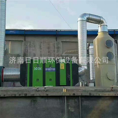 现货10000风量喷漆专用环保设备 废漆处理光氧催化图3
