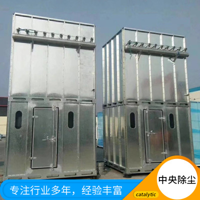 中央除尘工业集尘车间木工粉尘处理环保设备脉冲式布袋除尘器图2