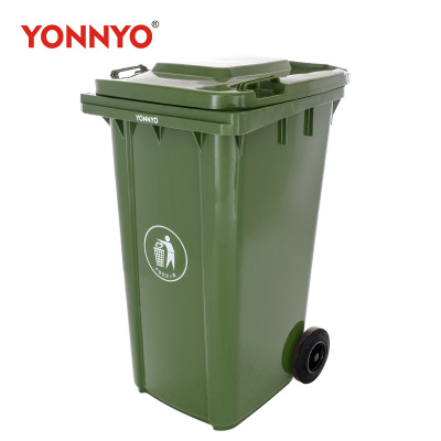 240L加厚型户外垃圾桶塑料垃圾桶环卫挂车垃圾桶永耀垃圾桶厂家