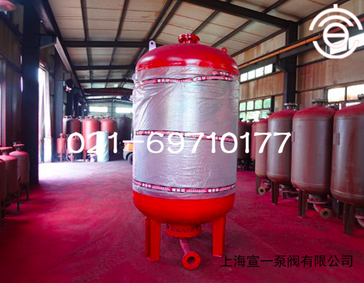 立式隔膜罐 立式消防隔膜式气压罐 立式450L隔膜式气压罐图3