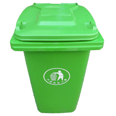 厂家直销塑料240l垃圾桶 户外环卫分类垃圾桶 酒店带盖方形垃圾箱
