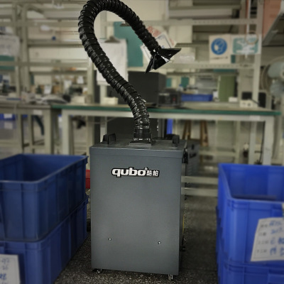 酷柏激光机烟雾净化器200mm打标雕刻金属小型激光切割烟雾净化器图2
