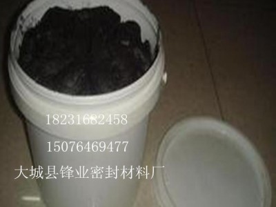 生产密封填料，黑白色泥状填料，注入式泵阀填料，大量供应图1