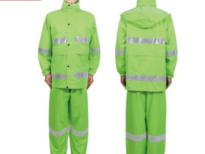 交通执勤雨衣厂家定做户外反光安全雨衣高速路政雨衣批发