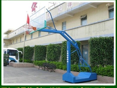 篮球架成人户外比赛学校落地式室外标准移动室内安全加固型篮球架