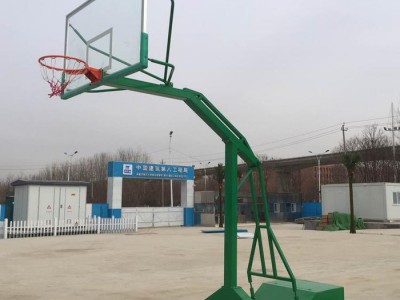 户外小区篮球架 地埋式篮球架 仿液压篮球架 具有一定牢固性安全性能高 星奥体育