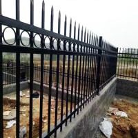 小区锌钢篱笆护栏 工厂别墅安全隔离栅栏 户外庭院隔离锌钢围栏