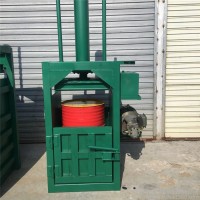 回收站纸箱打包机 工业废塑料回收打包机 金佳大吨位油漆桶压缩机