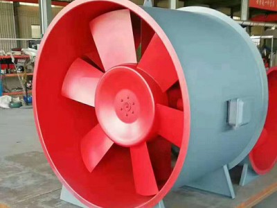 圣宁 轴流式消防排烟风机HTF系列耐高温通风设备高效节能风机
