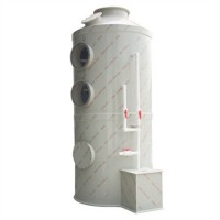 喷淋塔填料废气处理喷淋塔PP喷淋塔废气处理设备生物喷淋塔