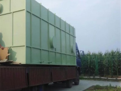 华强 生物除臭设备 玻璃钢生物过滤除臭箱 玻璃钢除臭箱 废弃处理成套设备图1