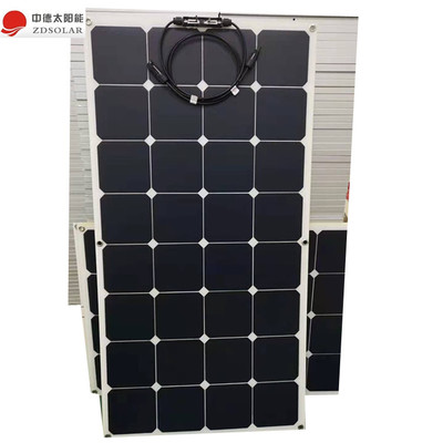 半柔性太阳能电池板软性太阳能板可弯曲组件 中德太阳能