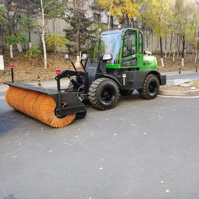 扫雪机XUETU雪兔扫雪机市政道路环卫扫雪机2.2米高清扫马路扫雪机图3