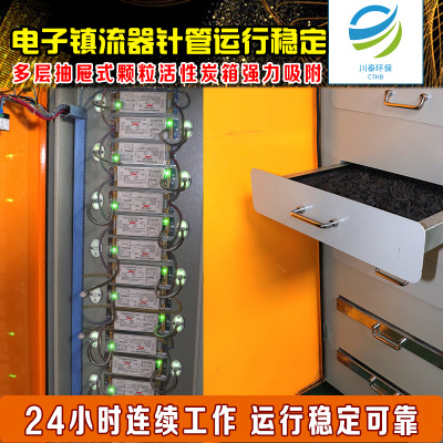 UV光氧活性炭一体机包过环保光解催化设备除臭活性炭光氧一体机图2
