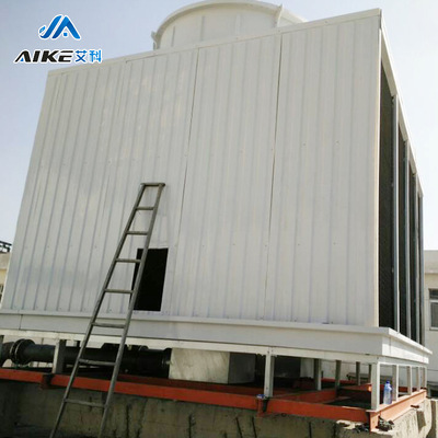 玻璃钢冷却塔方形封闭式冷却水塔厂家定制工业横流式逆流式冷却塔图2