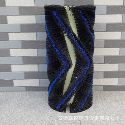 厂家供应各种道路清扫毛刷 环卫扫路车毛刷 除尘环卫刷清扫器辊刷图2