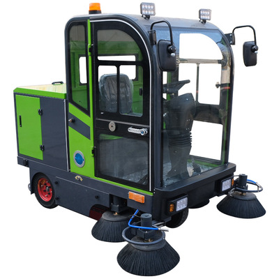 驾驶电动扫地车 市政环卫道路清洁小型洒水清扫车 工业吸尘扫地机图3