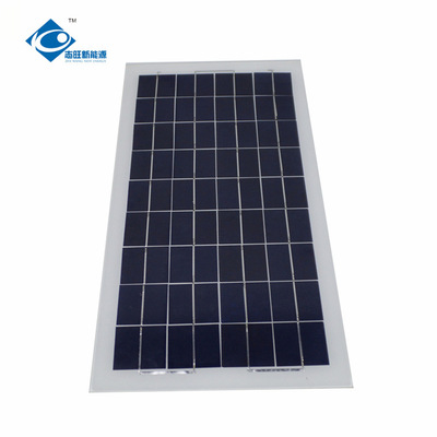 余姚志旺新能源18V多晶硅太阳能发电板玻璃裸板15W可定制