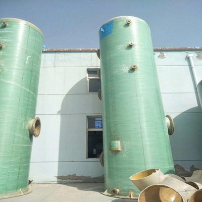 玻璃钢脱硫塔 除尘器 废气处理喷淋塔 酸雾净化处理设备 厂家直销定金图2