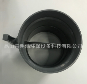 pps阻燃风阀承插式接口阻燃PPS材质手动成型阻燃风阀批发图3