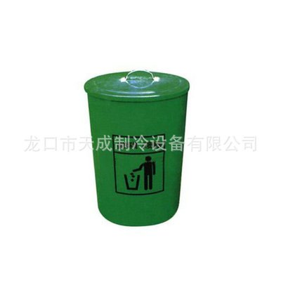 小区玻璃钢垃圾箱 玻璃钢户外垃圾桶定制 分类环卫垃圾桶图3