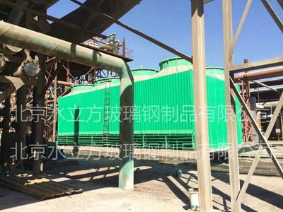 机力通风玻璃钢冷却塔 工业玻璃钢方形冷却塔图2