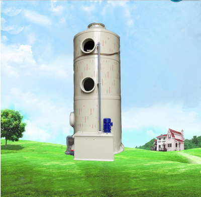 热销江苏绿然喷漆废气处理设备 喷淋塔净化器 低价销售图2