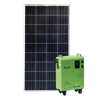 太阳能发电机纯正弦波300W逆控一体机供电系统家用220V交直流设备