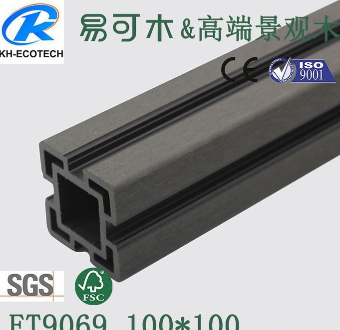 木塑围栏立柱 塑木立柱 低碳环保材料 源头**批发图3