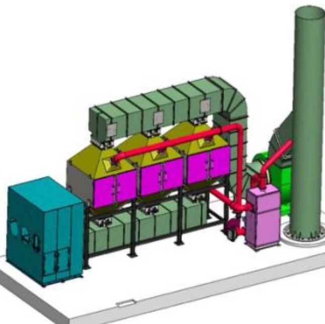 安装便捷 催化燃烧 工业废气 空气净化设备