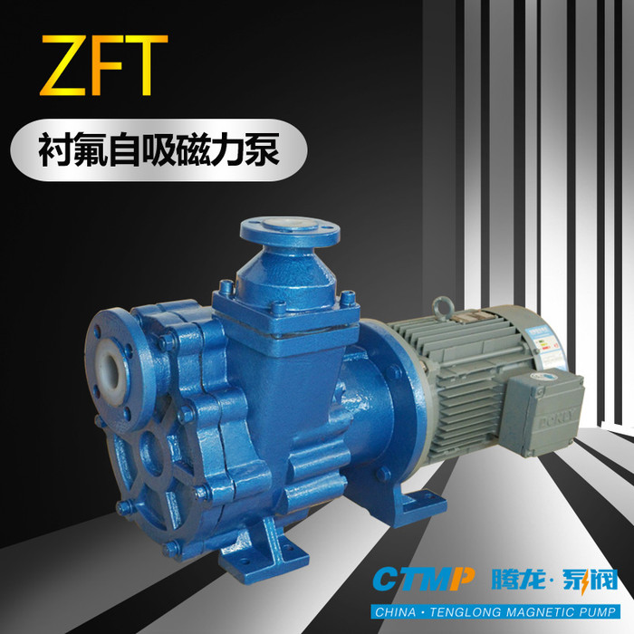 80ZFT-30F自吸式磁力泵  氟塑料泵厂家 腾龙泵阀图3