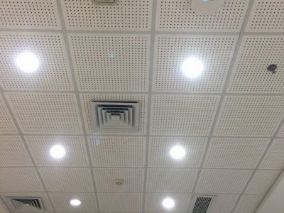甘肃兰州FC穿孔吸音板厂家 诺德穿孔fc吸音板 厂家促销图1