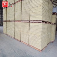 厂家生产销售外墙岩棉复合板 岩棉吸音板 岩棉隔层保温复合板