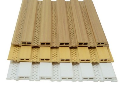 鲁康供应木塑吸音板木塑木质吸音板,墙面装饰穿孔板隔音板欢迎来电咨询