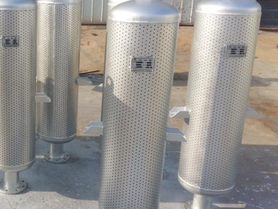 【实力商家】蒸汽消声器 锅炉消音器 安全阀消声器  排汽消声器图1