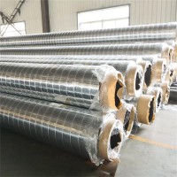 元丰 架空型镀锌铁皮聚氨酯保温管 预制架空式保温管 管廊保温管 铁皮保温管