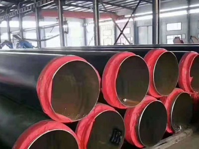 高密度聚氨酯发泡保温管 热力改造保温管 预制直埋保温管