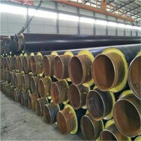 厂家批发聚氨酯发泡保温管 预制直埋式保温管