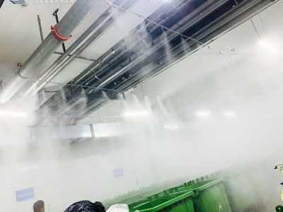 锦胜雾森 污水处理厂除臭喷雾设备提供  污水处理站喷雾除臭系统