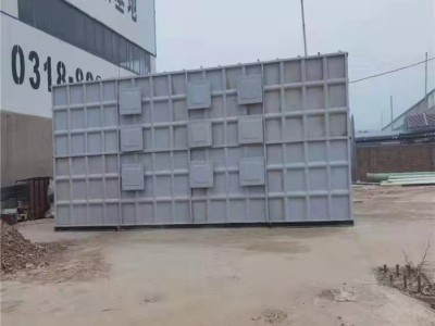 沧州臭气处理设备报价   贺翔污水处理厂生物除臭箱图1