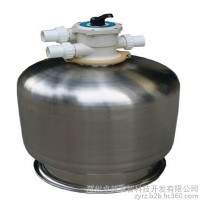 供应新乡泳池水处理设备-不锈钢砂缸原水处理设备-水上乐园循环水净化设备