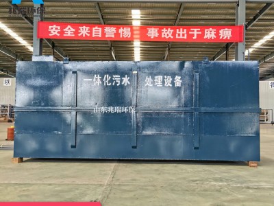 医疗美容污水处理设备  一体化污水处理设备 厂家制造 兆瑞环保ZR-YTH06图1