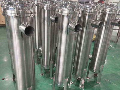 不锈钢保安过滤器前置水处理过滤器304/316L保安水处理过滤器袋式过滤器图1